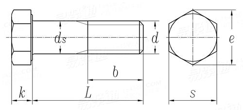 JIS B1186 কার্বন ইস্পাত হেক্স হেড গ্রেড F 8T স্টিল নাট বোল্ট 0