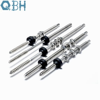Solar Energy Accessories Double Ended Wood Screw Stainless Steel 304 316